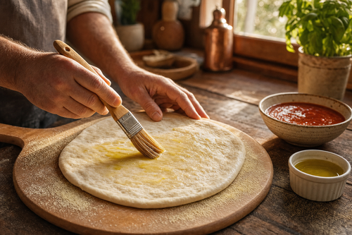 Why Your Pizza Crust Has a Gummy Layer Under the Sauce (And How to Fix the Gum Line)