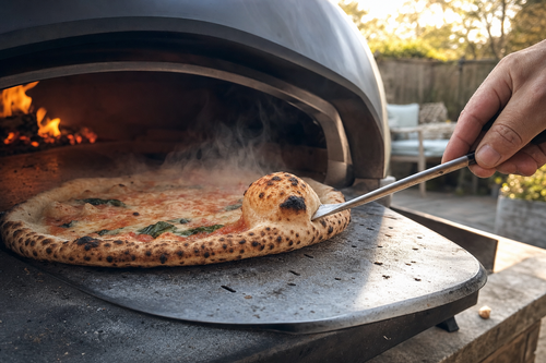 Why Your Pizza Crust Gets One Giant Bubble (And How to Stop It Burning)