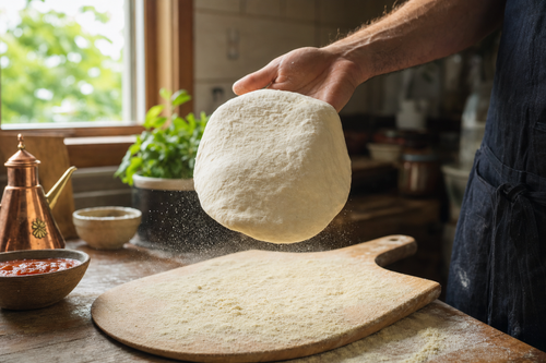 Why Your Pizza Crust Tastes Floury or Bitter (And How to Fix It)